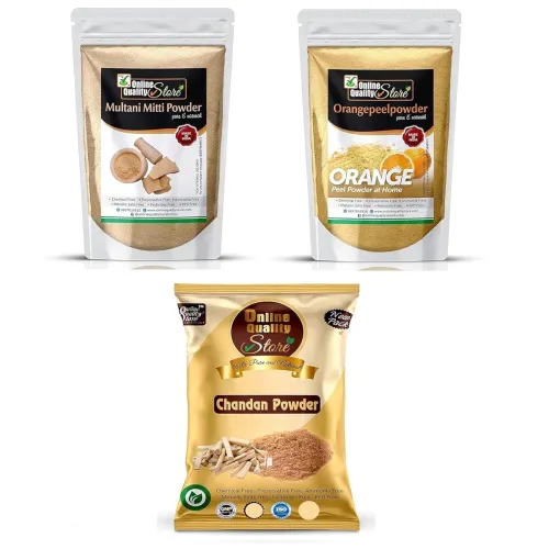 Image of Online Quality Store Herbal Face Pack Powders – 3 x 100g