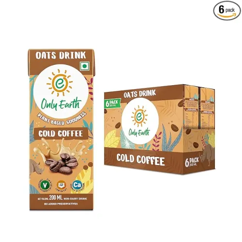 Image of Only Earth Oats Shake – Cold Coffee 165 ML (6 Packs)