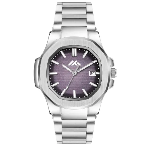 Image of ON TIME OCTUS Analog Date Stainless Watch