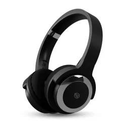 OOGE Echo 100 Wireless Headphones (30H Playtime, Black)