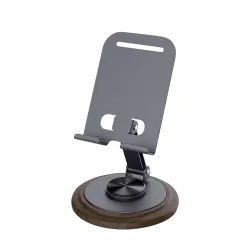 OOGE Nest 300 Foldable Mobile Stand - 360° Rotating Phone Holder for Table