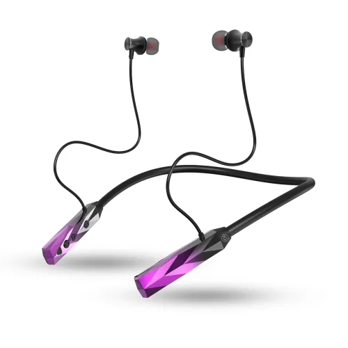 Image of OOGE Tune 23 Bluetooth Neckband Earphones | Wireless in-Ear Headphones with Deep Bass & HD Sound | Fast Charging, Long B