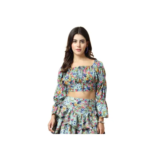 Image of OOMPH Full Sleeve Crop Top