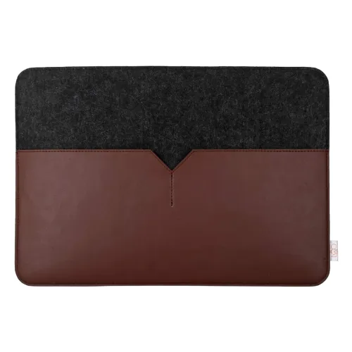 Image of OON 15 Inch Laptop Sleeve Felt Formal External Size 16.1\' x 11.5\' fits for 15 Inch Laptop Sleeve