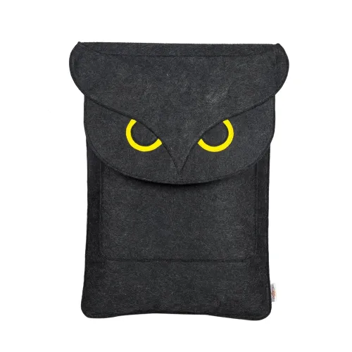 Image of OON Laptop Sleeve Sleek Black Felt 11 Inch