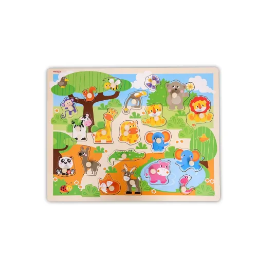 Image of Open Ended Giant Peg Puzzle 