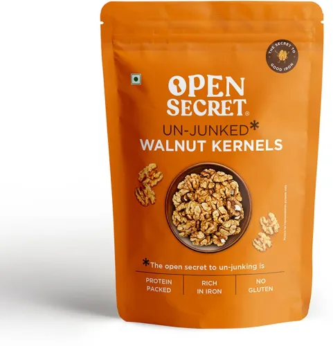 Image of OPEN SECRET 100 % Natural Premium Dry fruit Akhrot Walnuts (1 x 500 g)