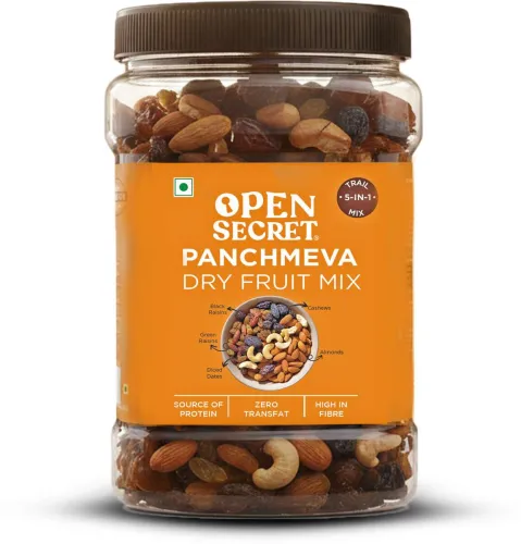 Image of OPEN SECRET Panchmeva Dry Fruit Mix 1kg (1 x 1 kg)