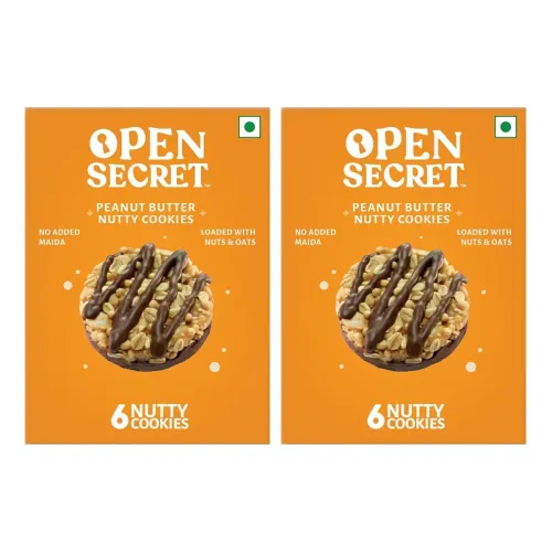 Image of Open Secret Peanut Butter Story Box |2 Healthy Peanut Butter Story Box|Peanuts & Chocolate- All at Once|Family Snacks Bi