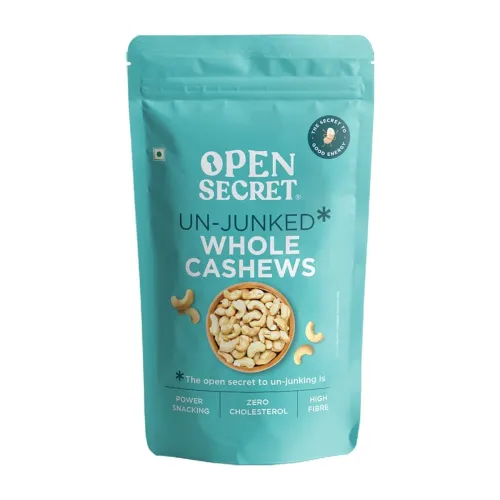 Image of Open Secret Premium Cashew | 900g | Whole Cashew Nuts, Dry Fruits, Kaju, Healthy Snacks, Cashews, Cashew 900gm