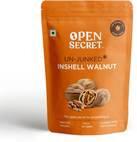 Image of OPEN SECRET Premium Inshell Walnut | 1000g Walnuts  (2 x 500 g)