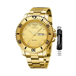 OPK Mens Stainless Steel Analog Watch