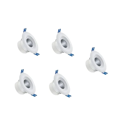 Image of OPPLE 6W LED Round Spot Light Cool White (Pack of 5)