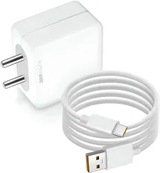 OPPO 80W SuperVOOC Wall Charger (7.3A, Cable Included)