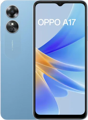 Image of OPPO A17 (Lake Blue, 64 GB)  (4 GB RAM)