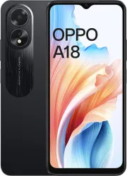 OPPO A18 (Glowing Black, 64 GB)  (4 GB RAM)