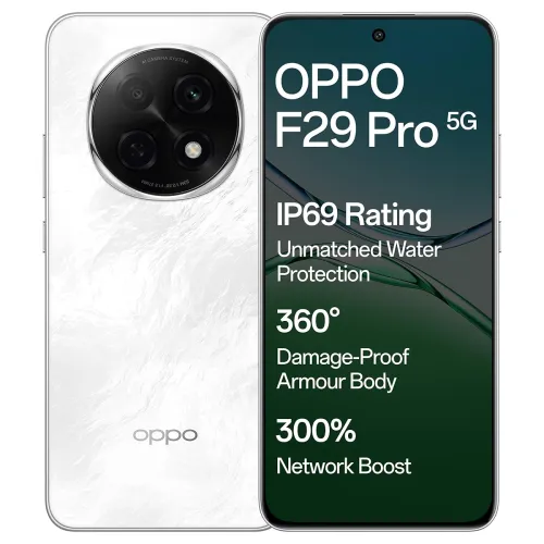 Image of OPPO F29 Pro 5G (12GB+256GB) Marble White