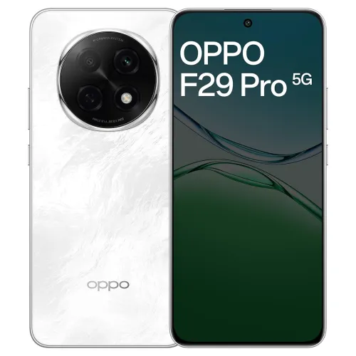 Image of OPPO F29 Pro 5G (Marble White, 8GB RAM, 256GB Storage) 