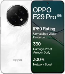 OPPO F29 Pro 5G (Marble White, 256 GB) (12 GB RAM)