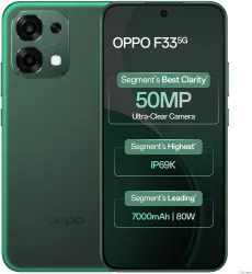 OPPO F33 5G (Forest Green, 128 GB) (6 GB RAM)