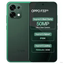 Oppo F33 5G Smartphone (6GB RAM, 128GB Storage, Forest Green) 