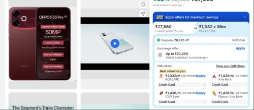 Image of OPPO F33 Pro 5G 