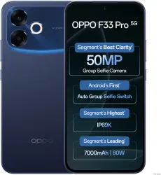 OPPO F33 Pro 5G (Starry Blue, 128 GB) (8 GB RAM)