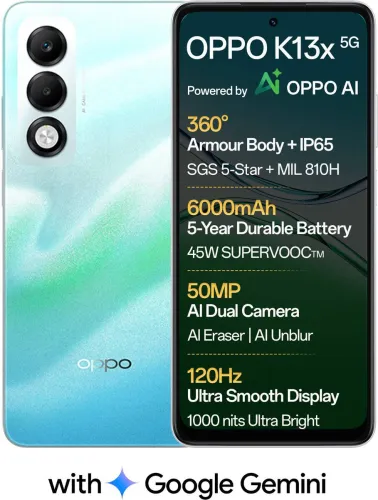 Image of OPPO K13x 5G 6GB 128GB Smartphone