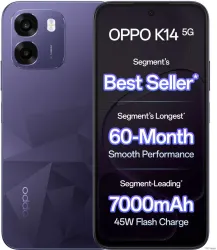 OPPO K14 5G (Prism Violet, 128 GB) (6 GB RAM)
