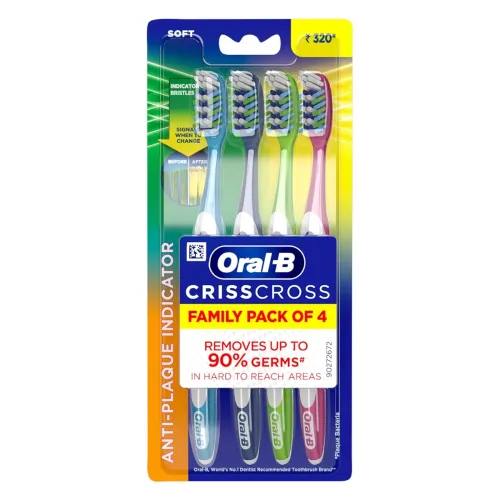 Image of Oral-B Crisscross Soft Toothbrush (PO4)