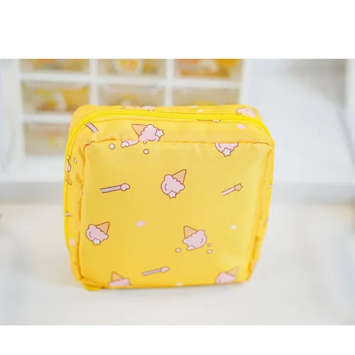 Image of Orange Paper Small Pouch 