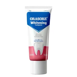 Orasore Whitening Toothpaste 30gm with nHAp| Peroxide-Free
