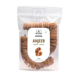 Organic Box Afghani Anjeer Figs - Afghanistan Dry Anjir (Dried Figs) Dry Fruits Diwali Gift Pack (1 Kg)