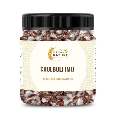 Image of ORGANIC NATURE Imli Candy Khatti Methi Imli Chulbuli Imli Brown Colour Tamarind Twist Candy Tamarind Candy