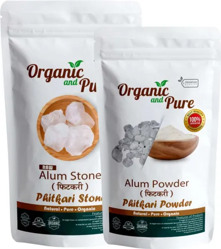 Image of Organic And Pure Alum Stone Powder Fitkari Phitkari Powder