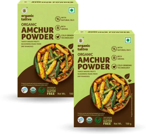 Image of Organic Tattva Amchur (Dry Mango) Powder 100g Each  (2 x 100 g)