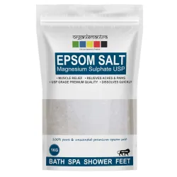 Organix Mantra Epsom Bath Salt 1kg