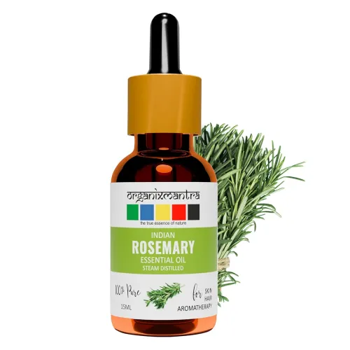 Image of Organix Mantra Rosemary Essential Oil 100% Natural Rosemary Oil 15ML