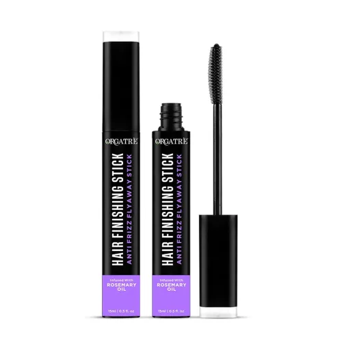 Image of ORGATRE Hair Finishing Stick for Flyaways & Baby Hair | Anti-Frizz Slick Back & Edge Control Wand | Non-Sticky, Non-Grea