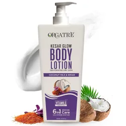 Orgatre Honey & Kesar Body Lotion (400ml)