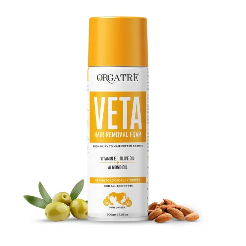 Image of Orgatre Veta Hair Removal Foam Wash -200gm