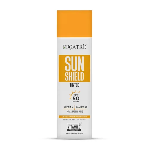Image of Orgatre Vitamin C SPF 50 Tinted Sunscreen (100g)