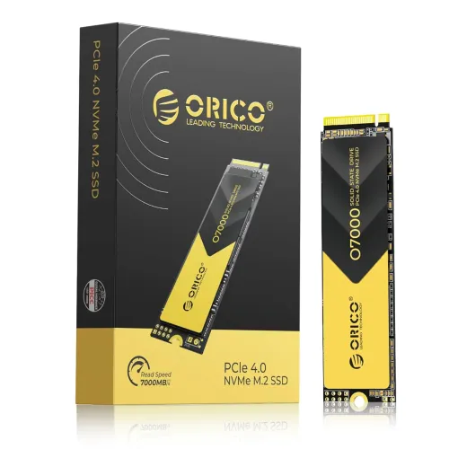 Image of ORICO 512GB NVMe SSD PCIe 4.0- Up to 7000MB/s, M.2 SSD 2280 PCIe 4.0X4 Internal Solid State Drive SSD
