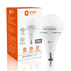 Orient Electric 20 W Emergency Inverter Rechargeable LED Bulb | Cool Day Light (6500K) | Energy Efficient | 4 Hour Batte