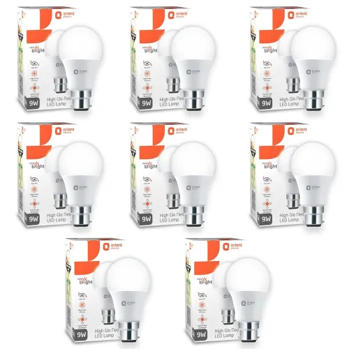 Image of Orient 9W Cool White LED Bulb (PO8)