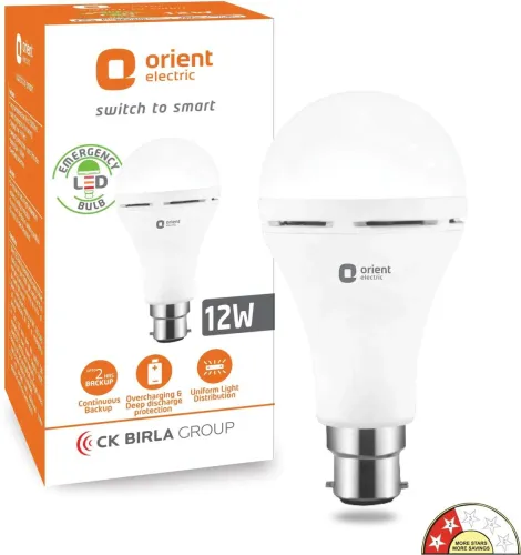 Image of Orient Electric 12 W Emergency LED Bulb 2 hrs Bulb Emergency Light