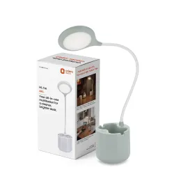 Orient Electric Arc 6W Rechargeable LED Desk Lamp, Matcha Green