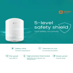 Orient Electric Aura Instant Pro 3000 W Instant Water Heater- 3 L