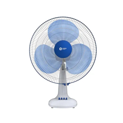 Image of Orient Electric Desk 71 Table Fan (400mm, White & Blue)