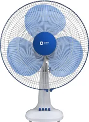 Orient Electric Desk 71 with 2 Year Warranty 400 mm Table Fan (White & Blue | Pack of 1)